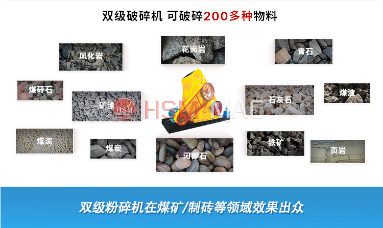 干濕破碎機(jī)，常用于粉碎煤泥 石頭 不堵機(jī) 成本低
